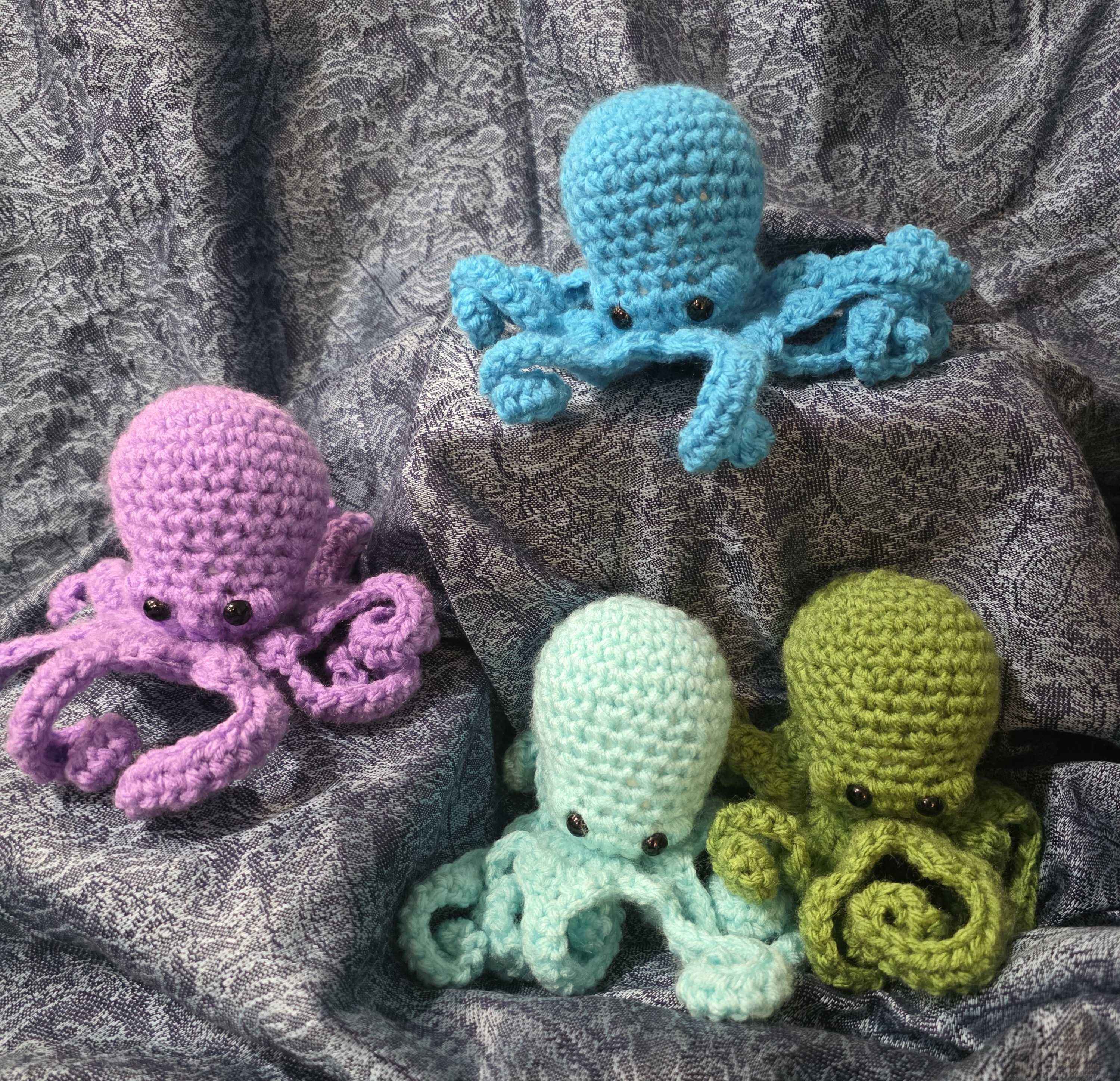 Teeny Tiny Octopus Toy - Custom Colors Available!