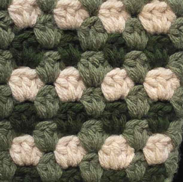 Crochet Granny Square Christmas Stockings - Holiday Fireplace & Mantle Decor