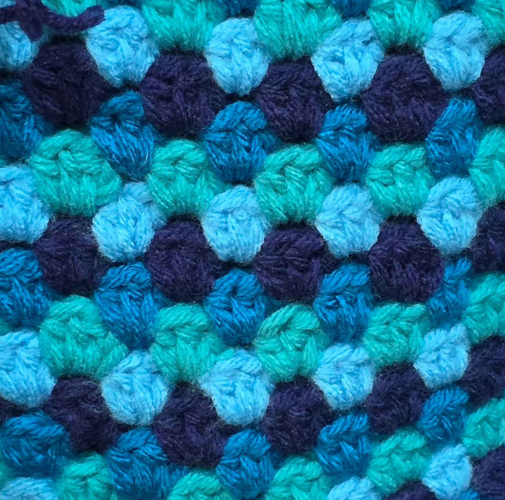 Crochet Granny Square Christmas Stockings - Holiday Fireplace & Mantle Decor