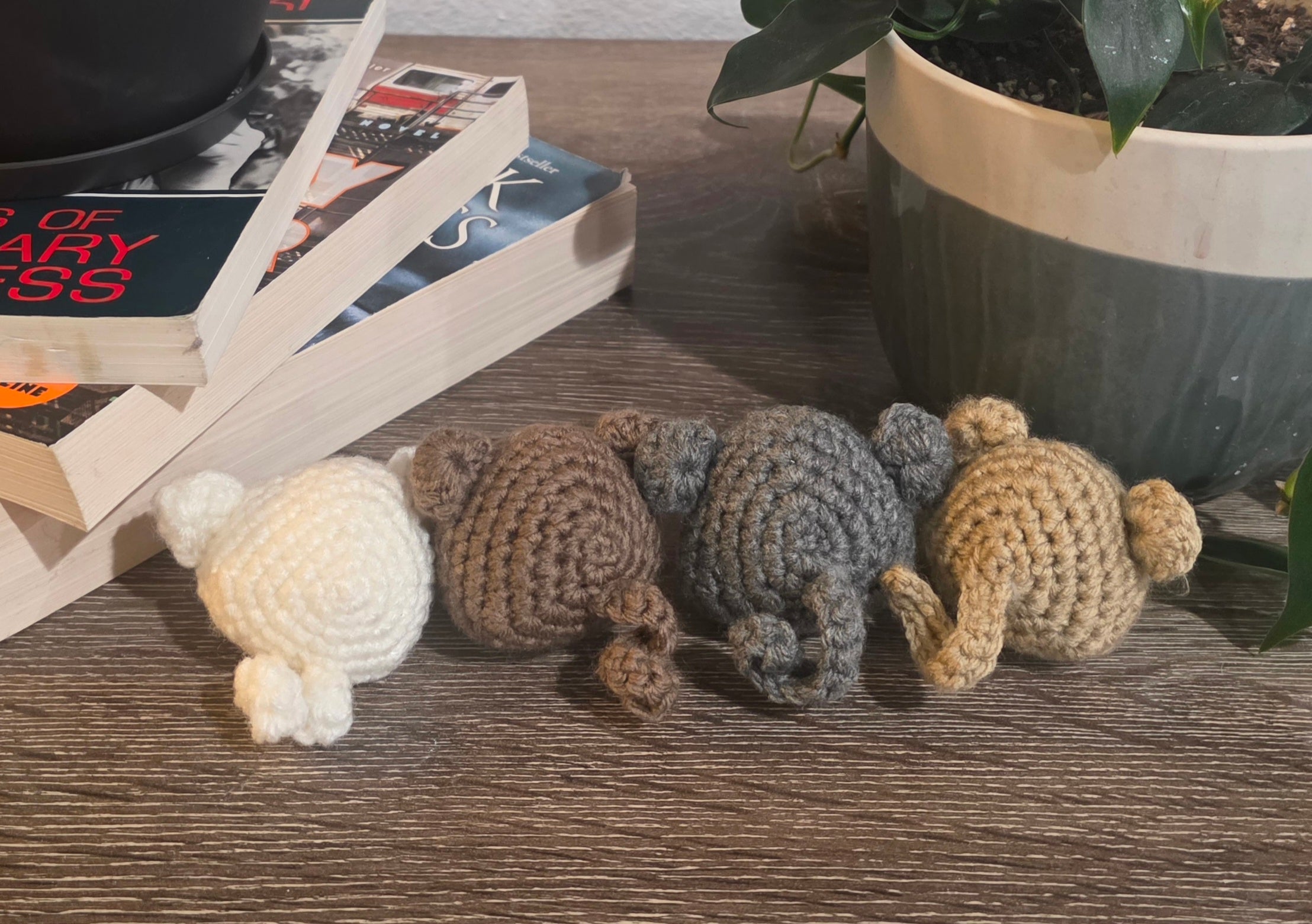 Crochet Cuties Small Crochet Mouse Plush - Adorable Handmade Toy