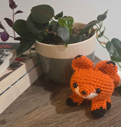 Crochet Cuties! Little Fox Friend - Adorable Handmade Plush Toy