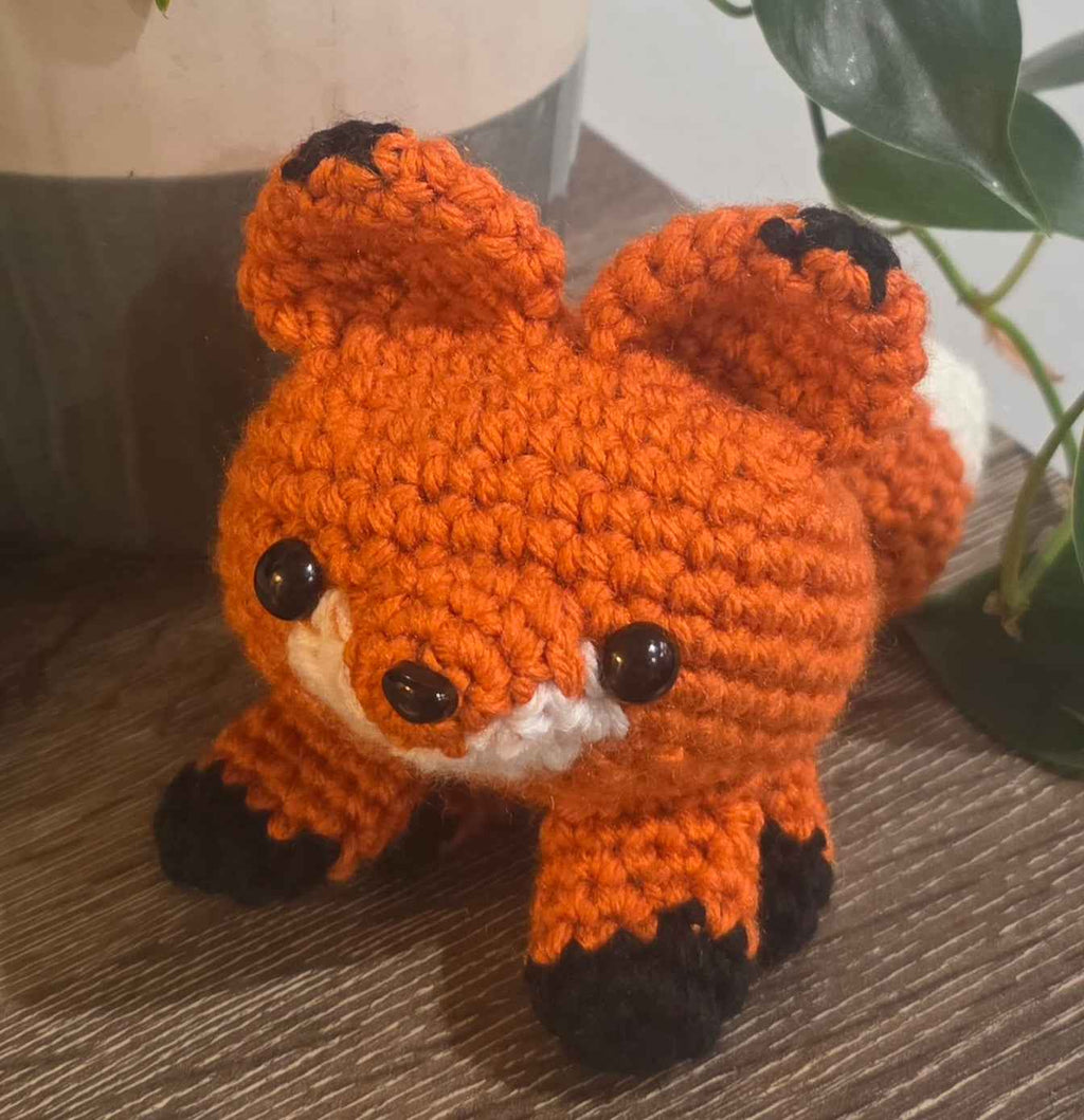 Crochet Cuties! Little Fox Friend - Adorable Handmade Plush Toy