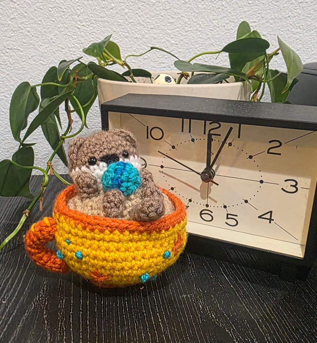 Teacup Tinies Crochet Amigurumi Animals - Adorable Tiny Creatures in Crochet Teacups