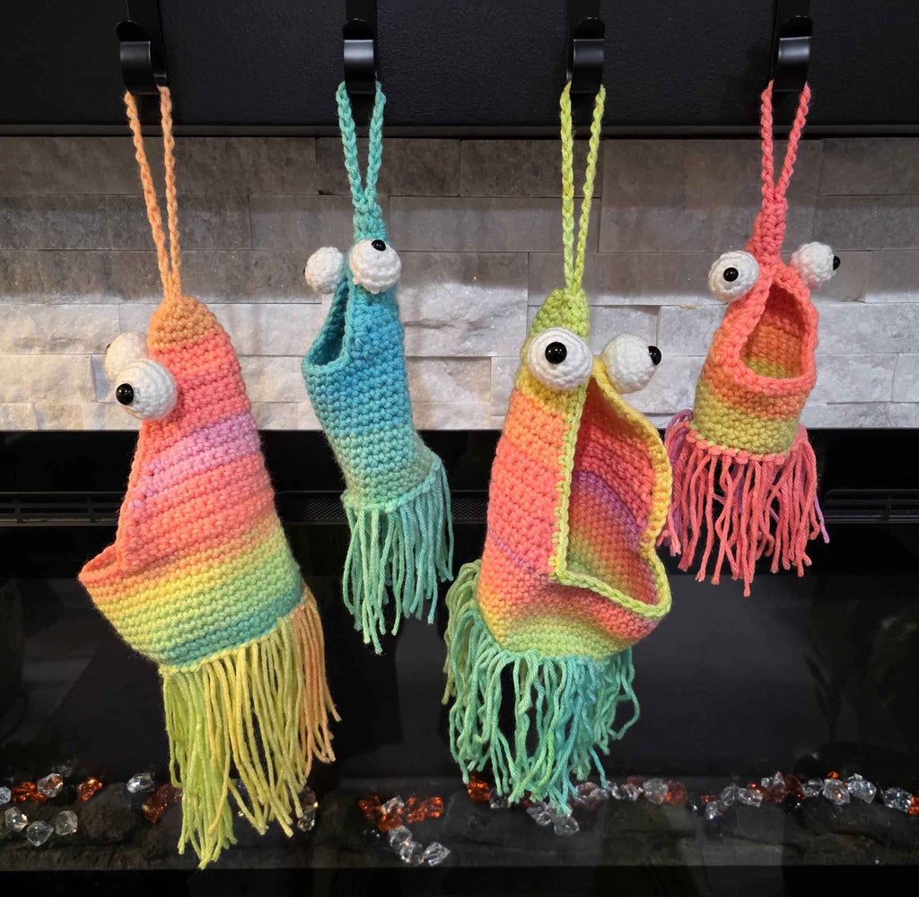 Retro 1980's Googly-Eyed Yip-Yip Monster: Desk Organizer, Sunglasses Holder, Plant Holder