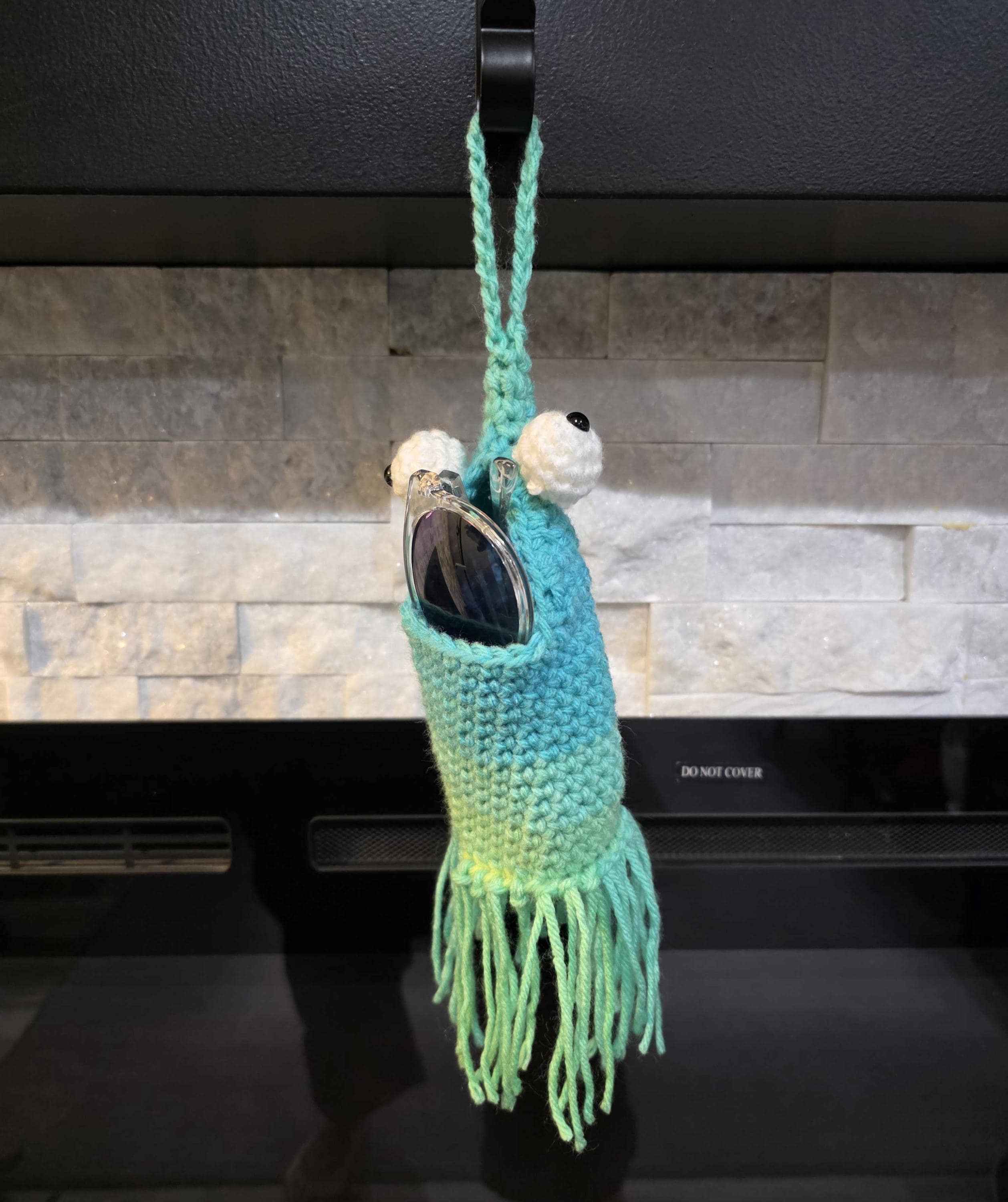 Retro 1980's Googly-Eyed Yip-Yip Monster: Desk Organizer, Sunglasses Holder, Plant Holder