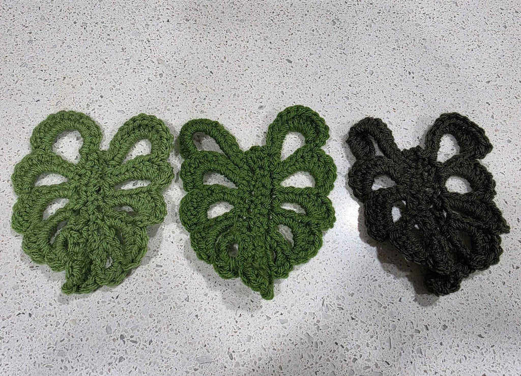 Monstera deliciosa Drink Coasters - Customizable Leaves & Pot Colors!