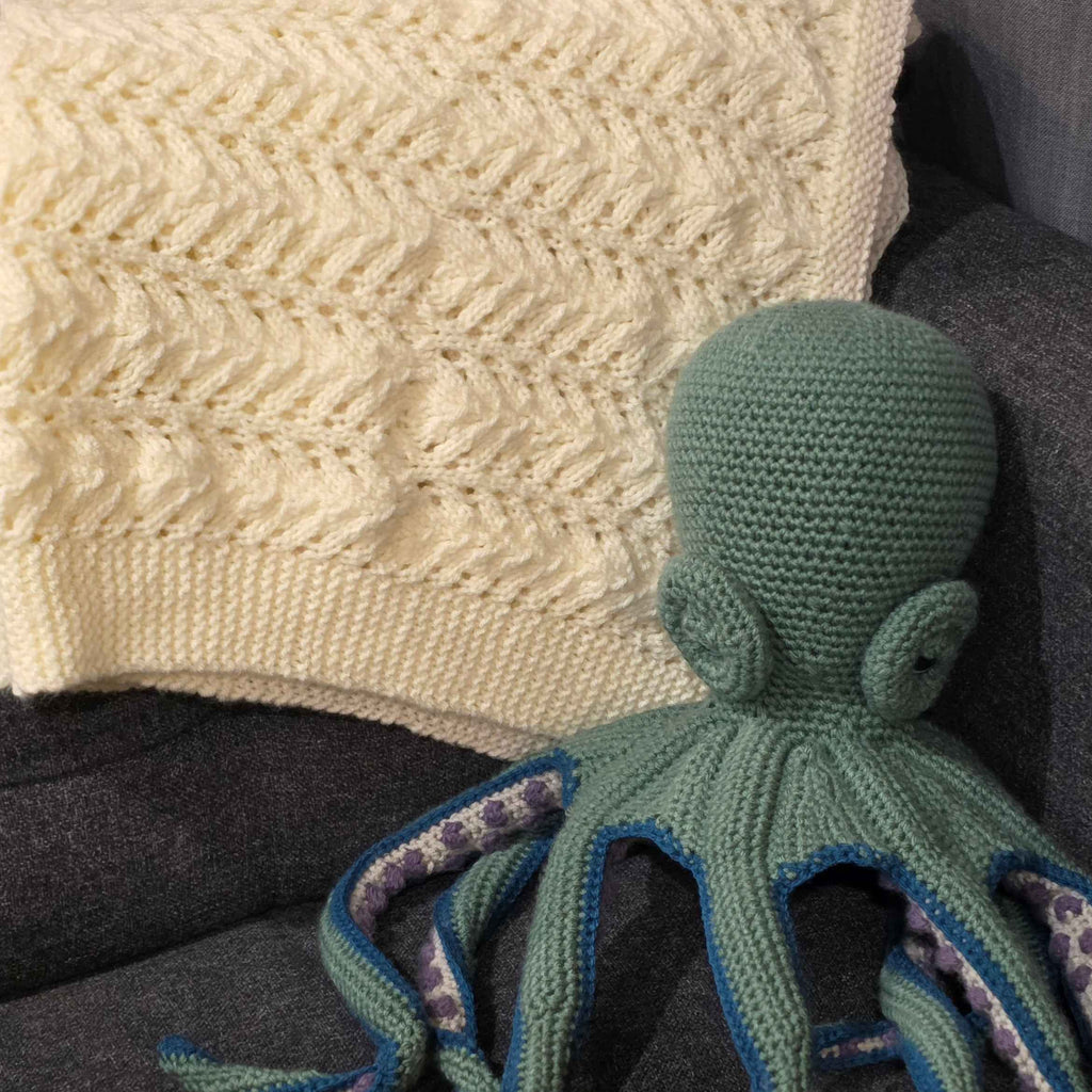 Lacy Baby Blanket - Soft & Cuddly - Made With Love