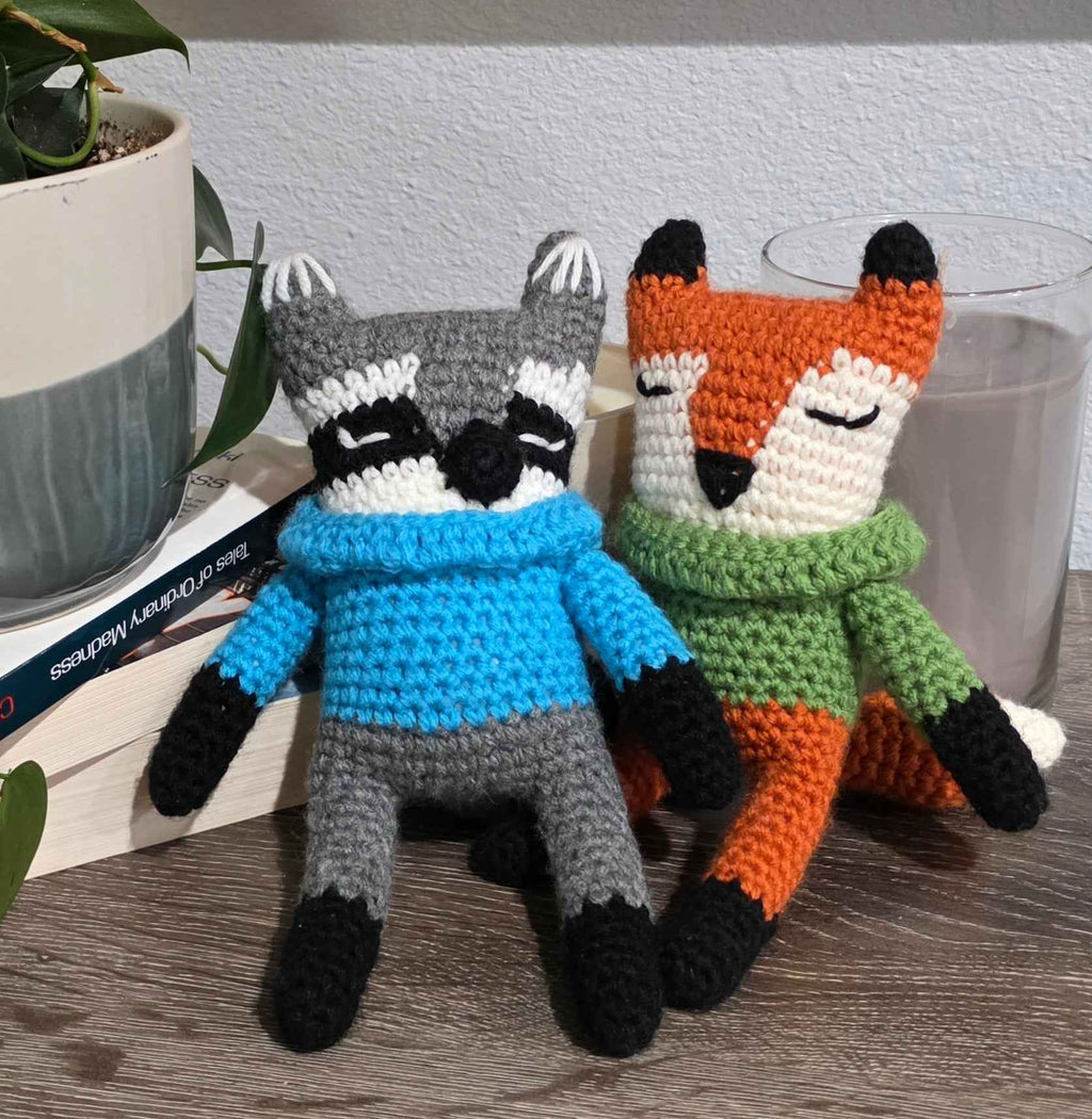 Meet the Blockheads - Cuddly Crochet Forest Friends