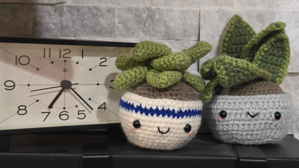 Crochet House Plants - Cute Amigurumi Plants - No Water Necessary!