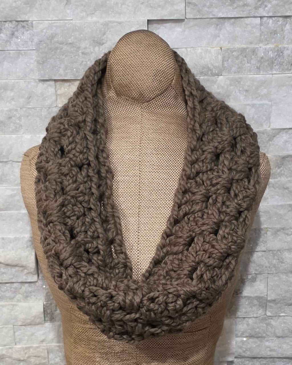 Soft & Snuggly Crochet Cowl - Thick Wool for Winter!