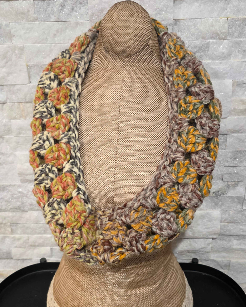 Soft & Snuggly Crochet Cowl - Thick Wool for Winter!