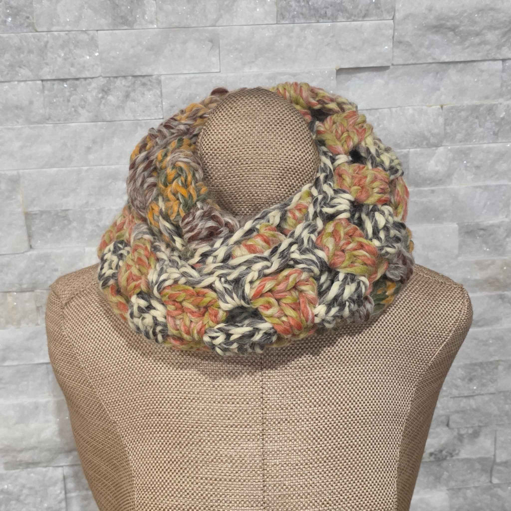 Soft & Snuggly Crochet Cowl - Thick Wool for Winter!