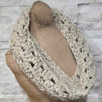 Soft & Snuggly Crochet Cowl - Thick Wool for Winter!