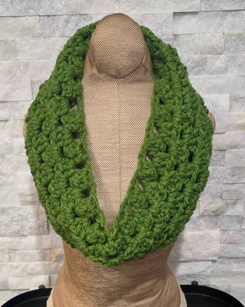 Soft & Snuggly Crochet Cowl - Thick Wool for Winter!