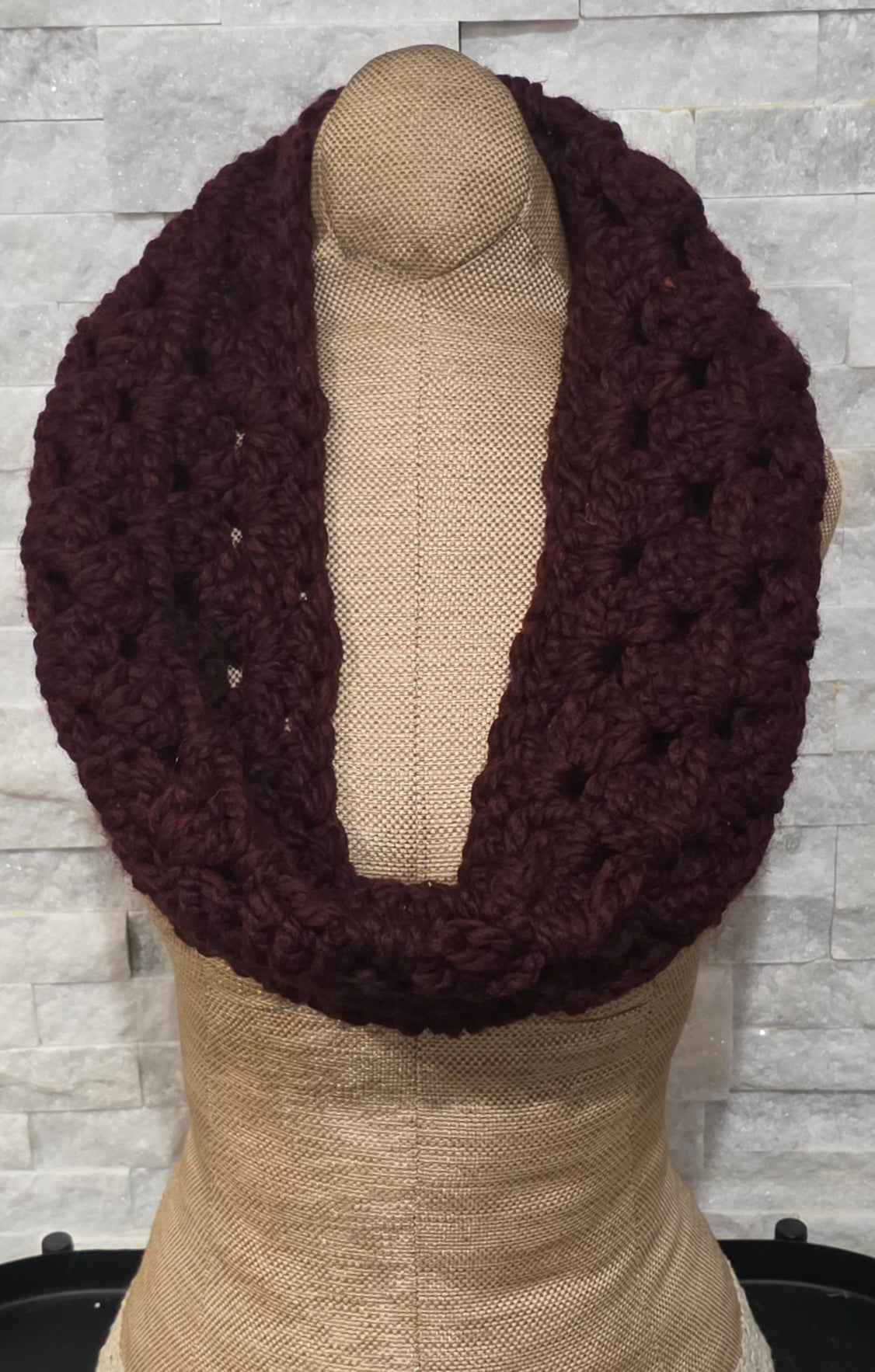Soft & Snuggly Crochet Cowl - Thick Wool for Winter!