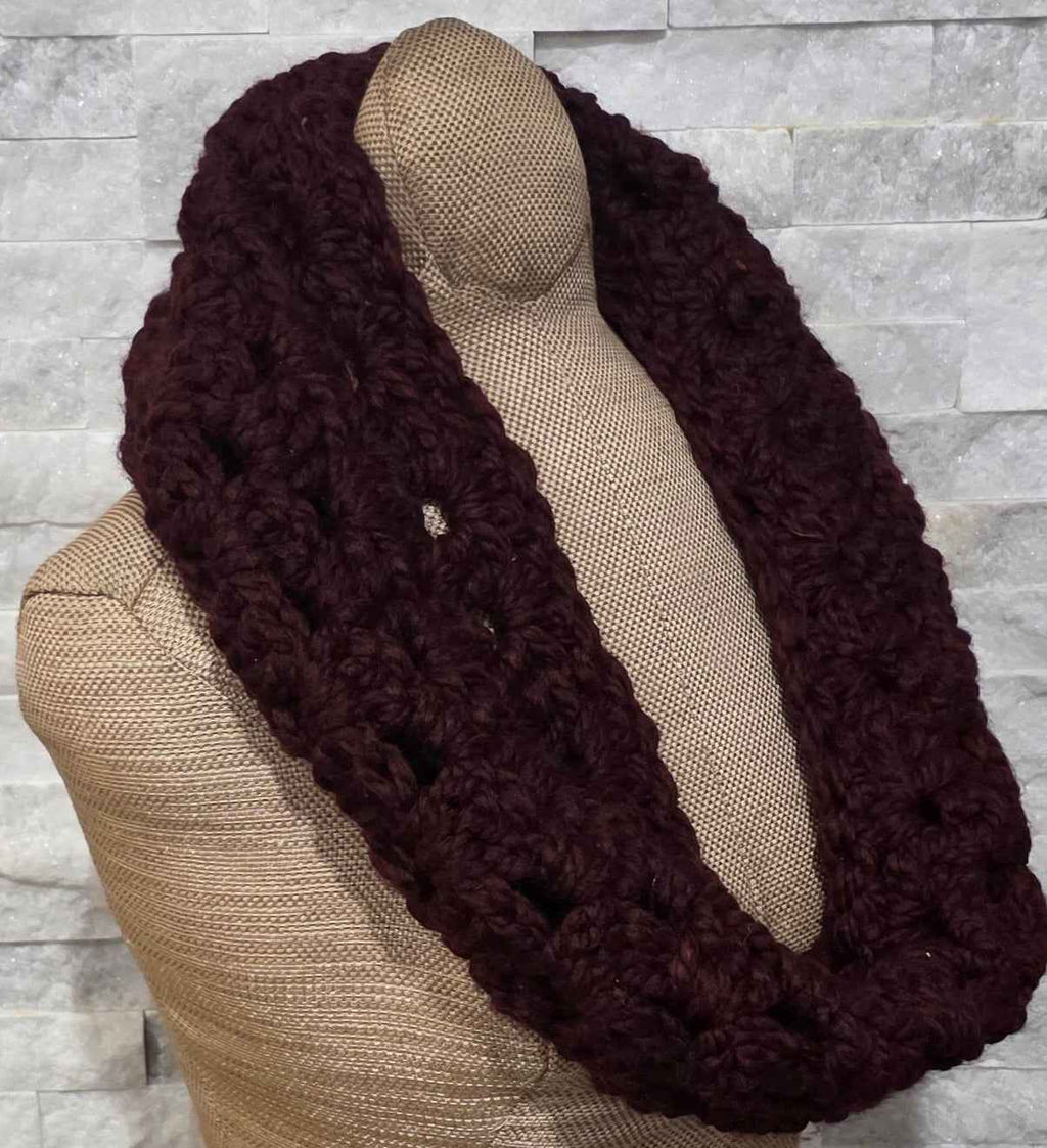 Soft & Snuggly Crochet Cowl - Thick Wool for Winter!