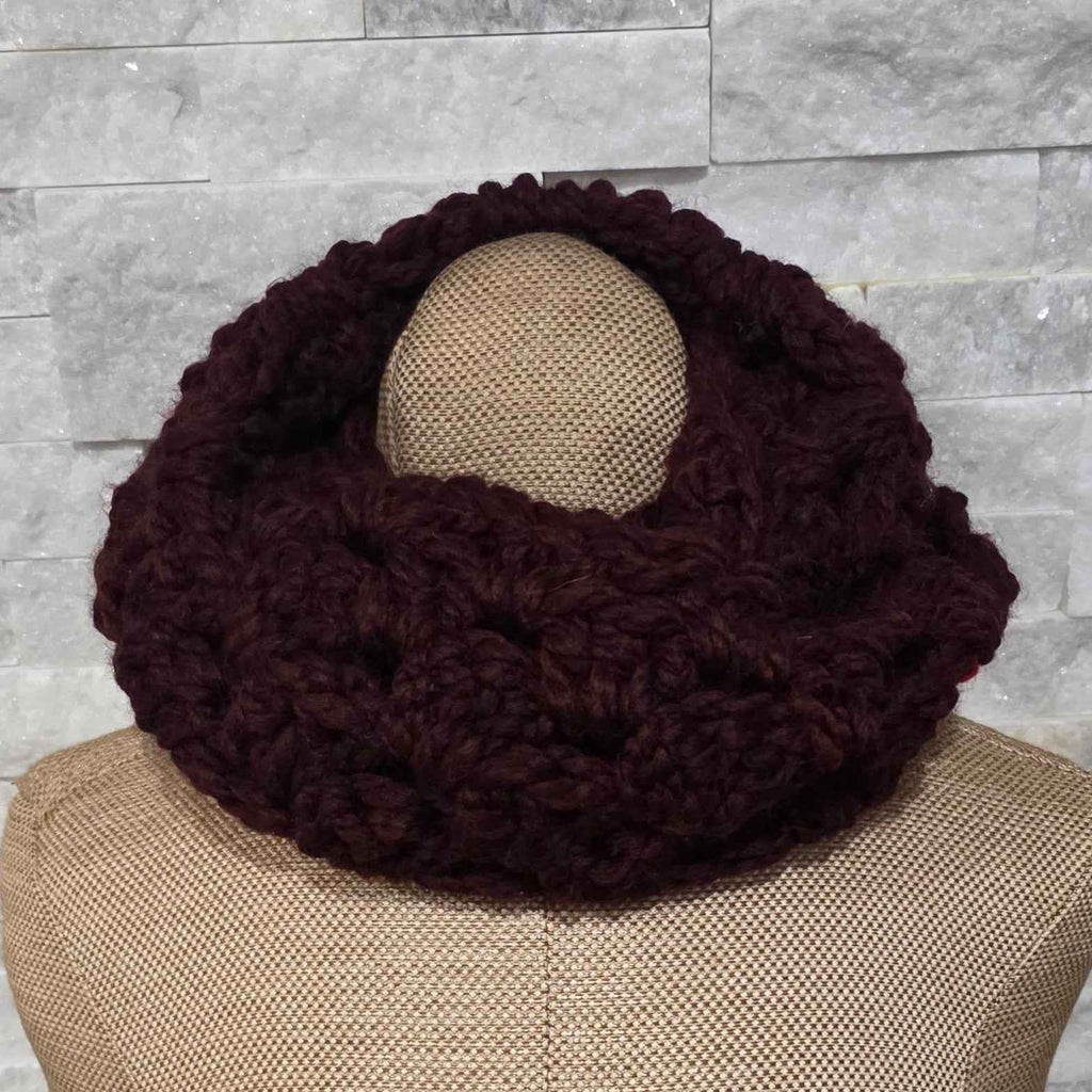 Soft & Snuggly Crochet Cowl - Thick Wool for Winter!