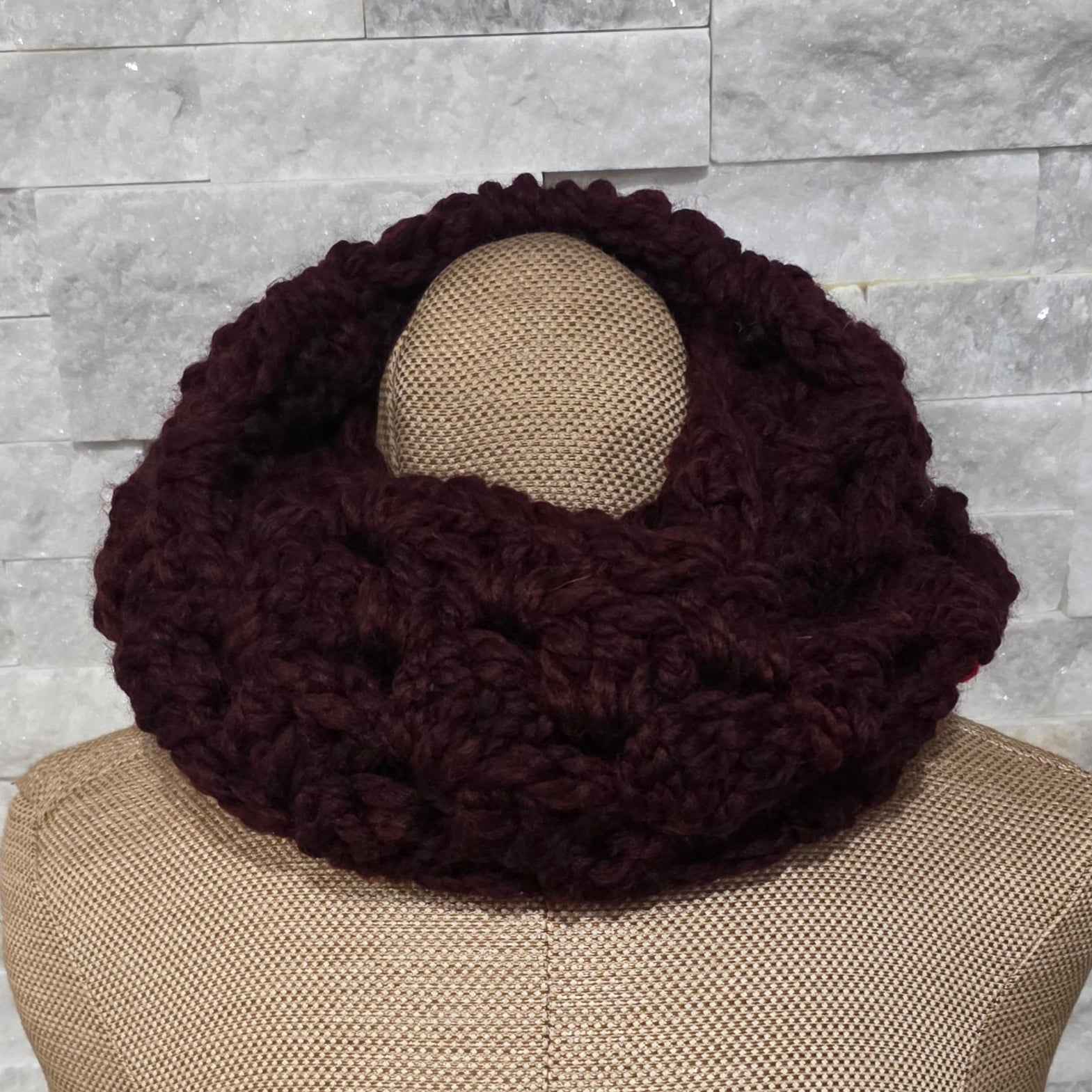 Soft & Snuggly Crochet Cowl - Thick Wool for Winter!