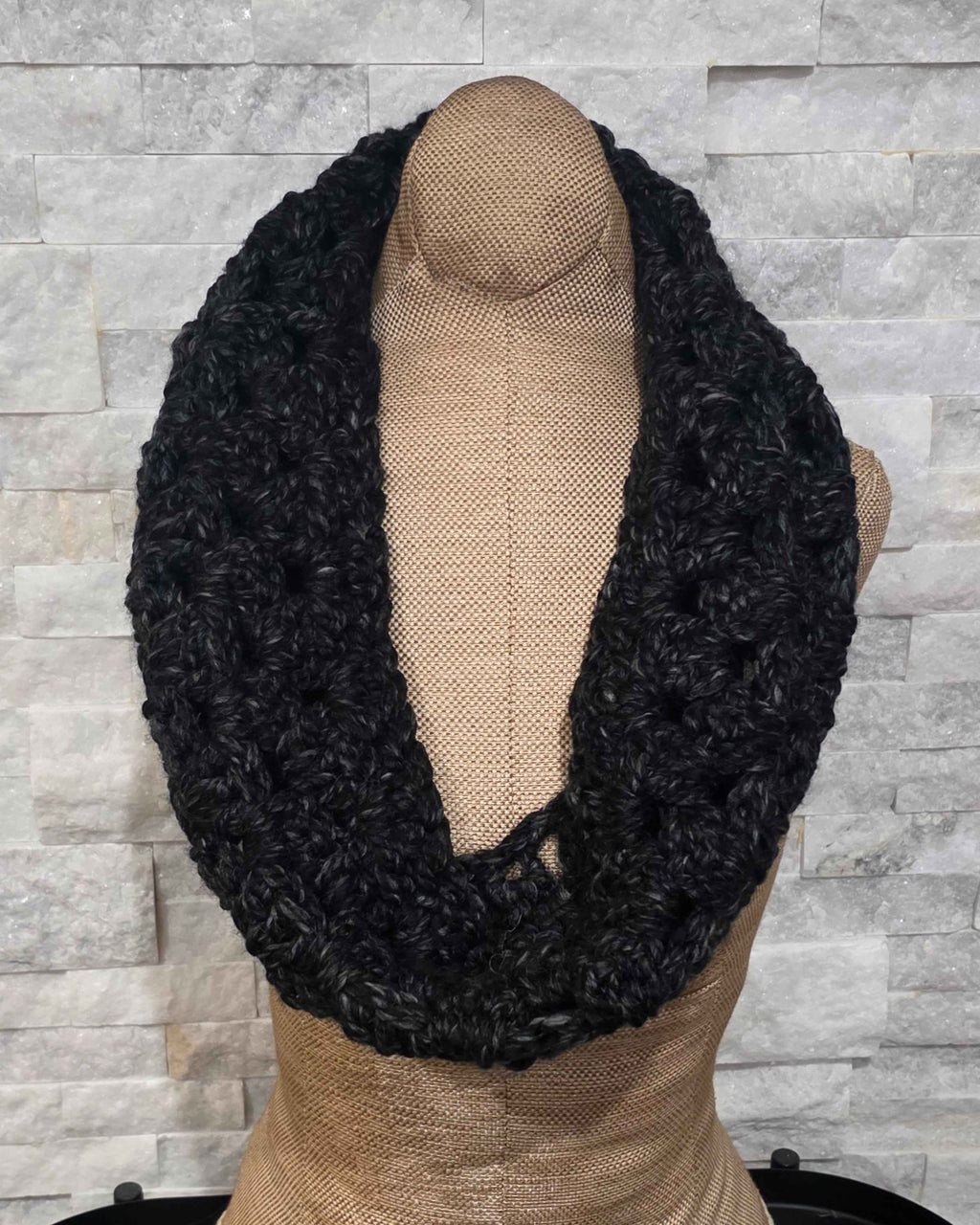 Soft & Snuggly Crochet Cowl - Thick Wool for Winter!