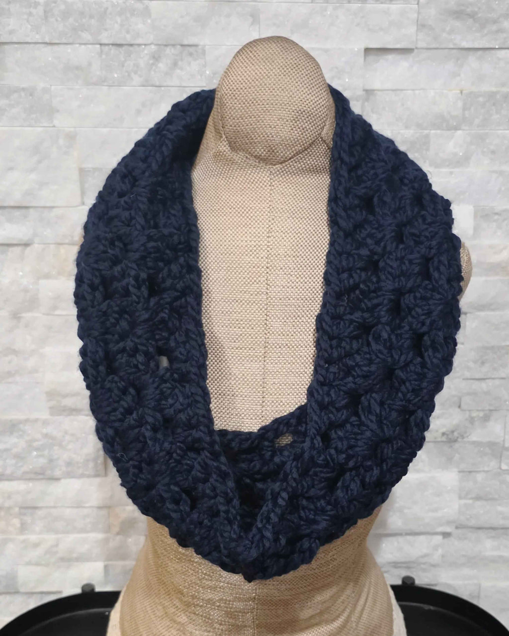 Soft & Snuggly Crochet Cowl - Thick Wool for Winter!
