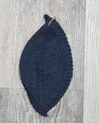 Cotton Washcloths & Dish Towels - Leaf Pattern