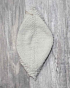 Cotton Washcloths & Dish Towels - Leaf Pattern