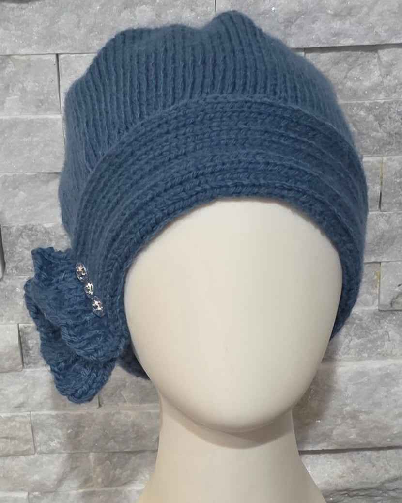 1920's Flapper-Style Side Cloche Hat -All The Bells & Whistles