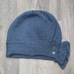 1920's Flapper-Style Side Cloche Hat -All The Bells & Whistles