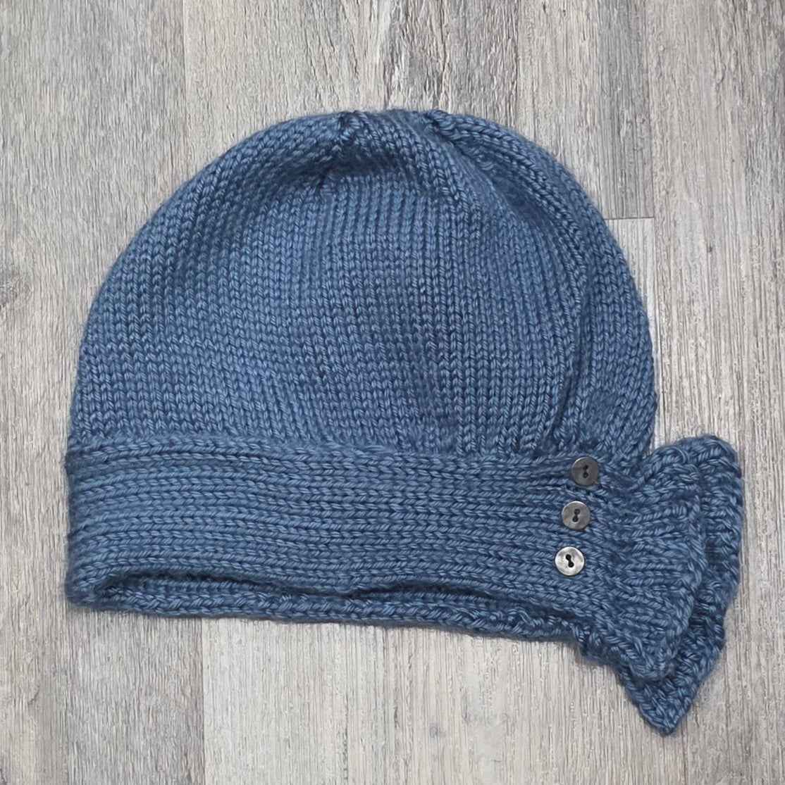 1920's Flapper-Style Side Cloche Hat -All The Bells & Whistles