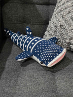 Large Stuffed Crochet Whale Shark